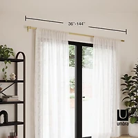 Umbra Mix & Match Cappa 1 Adjustable Curtain Rod