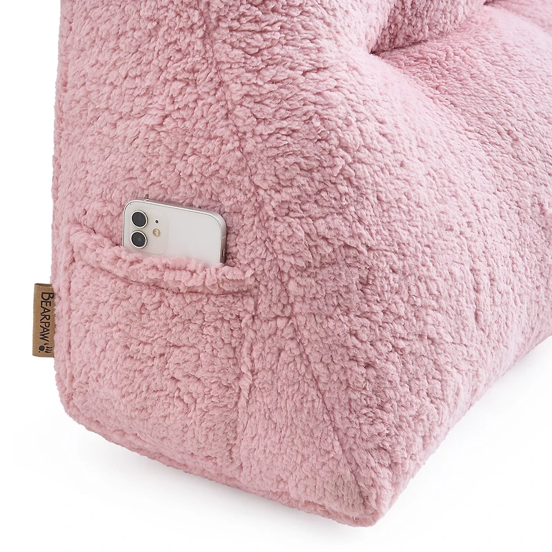 Bearpaw Leo Sherpa Specialty Wedge Pillow