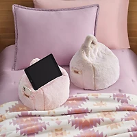 Bearpaw Artesia Lap Pouf Round Throw Pillow
