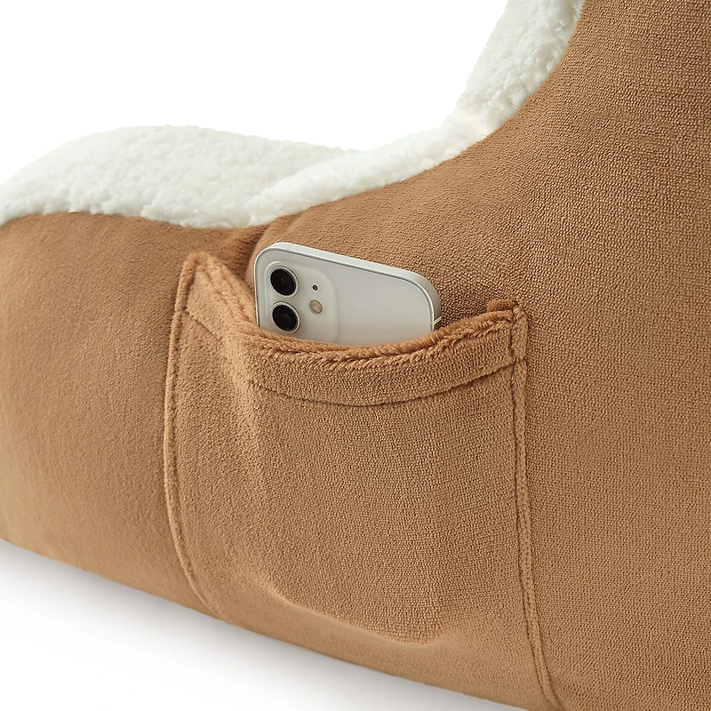 Bearpaw Erin Sherpa Bed Rest Pillow