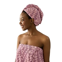 Bearpaw 2-pk. Geometric Hair Wrap
