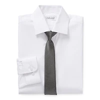 Collection By Michael Strahan Boys Long Sleeve Spread Collar Shirt + Tie Set