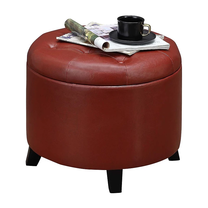 Designs4Comfort Round Ottoman