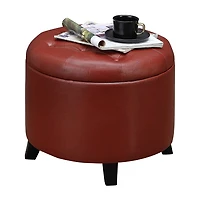 Designs4Comfort Round Ottoman