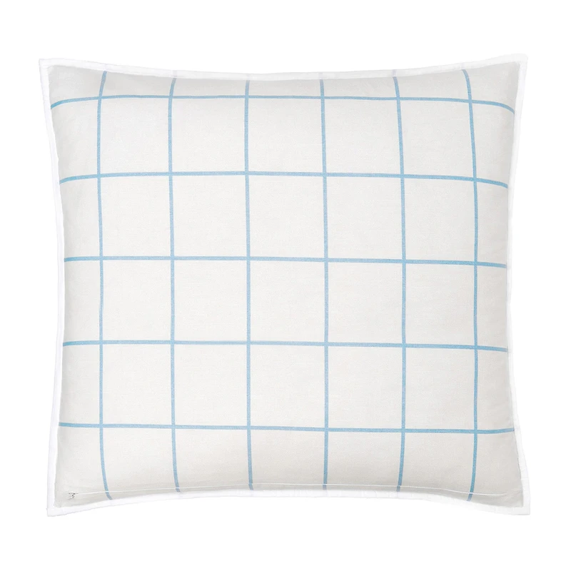 Fieldcrest Windowpane Reversible Euro Sham