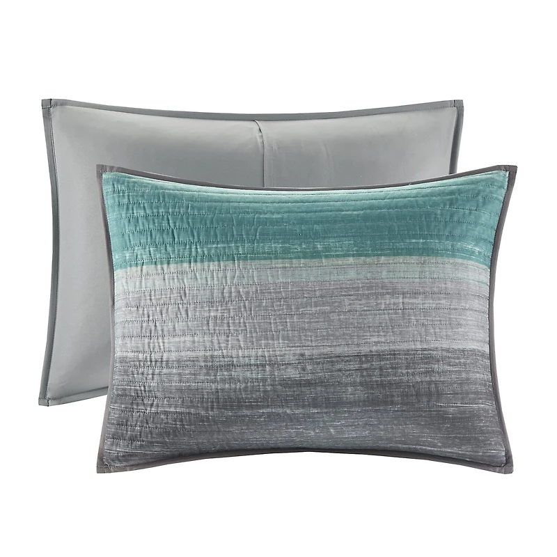 Madison Park Essentials Barret Quilt Set with Cotton Bed Sheets