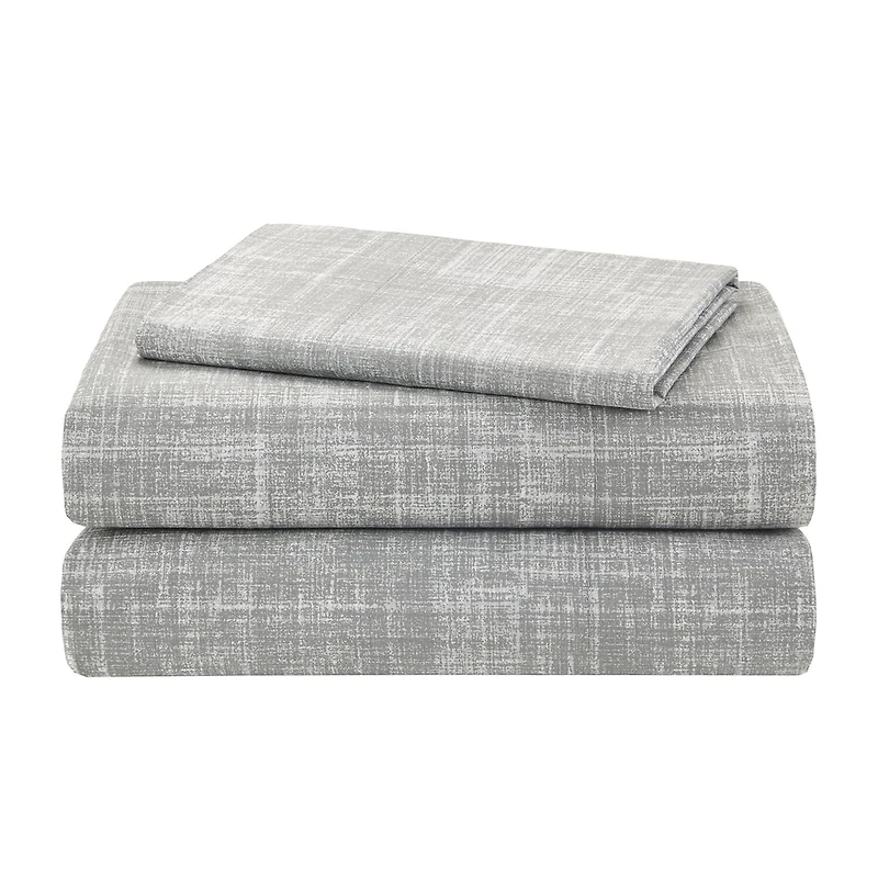 Madison Park Essentials Barret Quilt Set with Cotton Bed Sheets