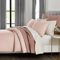 Fieldcrest Luxury Stripe Matelasse 3-pc. Duvet Cover Set