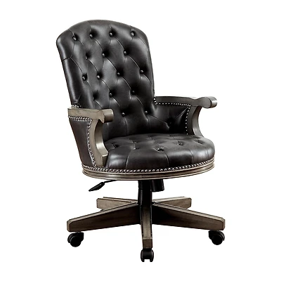 Furniture of America™ Office + Library Collection Adjustable Height Office Chair