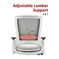 Furniture of America™ Office + Library Collection Adjustable Height Office Chair