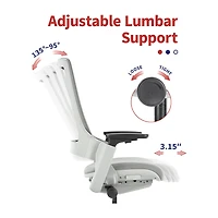 Furniture of America™ Office + Library Collection Adjustable Height Office Chair