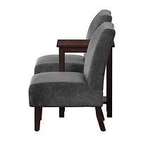 Furniture of America™ 3-pc. Upholstered Slipper Chair