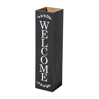 Glitzhome 30"H Double Sided Welcome Boxed Outdoor Planters