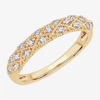 Womens / CT. T.W. Natural White Diamond 10K Gold Anniversary Wedding Band