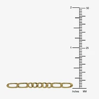 10K Yellow Gold 2.9mm 18" Hollow Figaro Chain