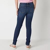 Thereabouts Superflex Little & Big Kid Girls Adjustable Waist Stretch Fabric Skinny Fit Denim Jean
