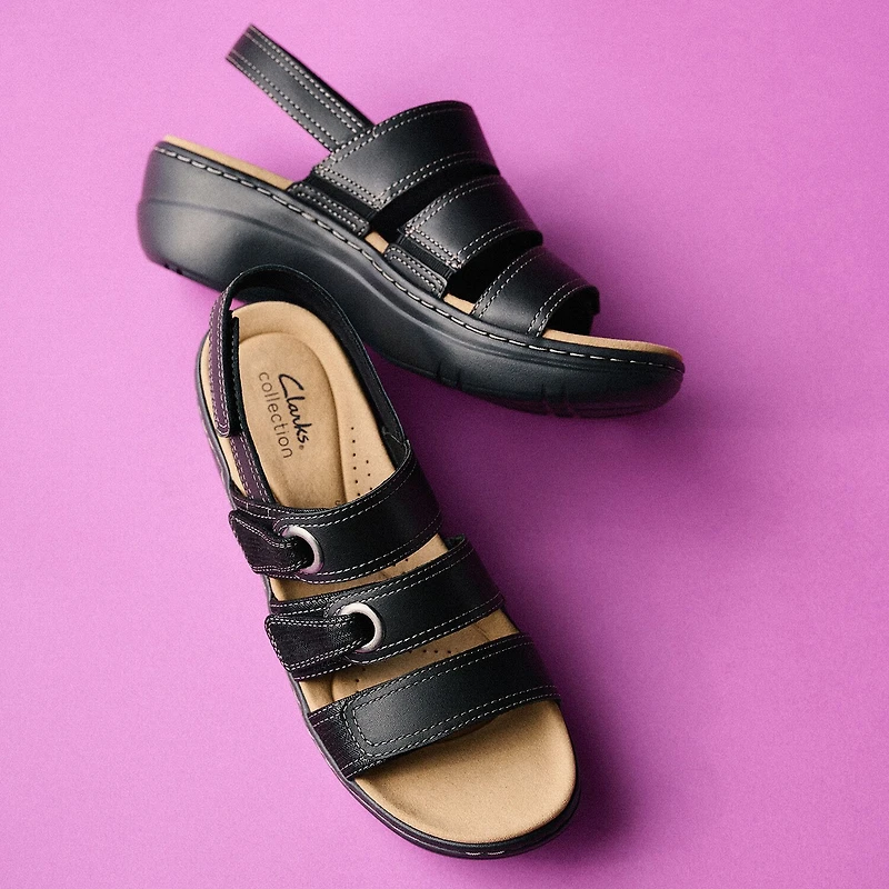 Clarks Womens Merliah Bali Wedge Sandals