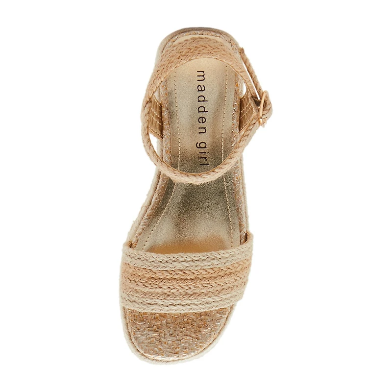 Madden Girl Little & Big Girls Lotus Wedge Heel Sandals