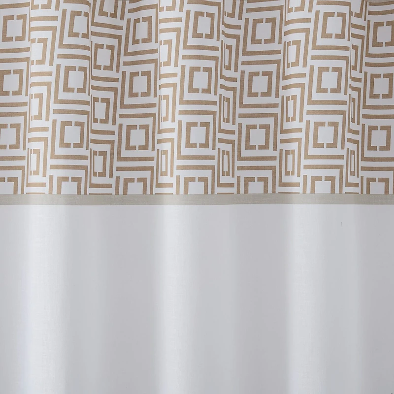 Liz Claiborne Logo Shower Curtain