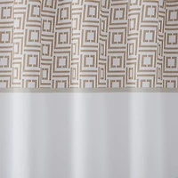 Liz Claiborne Logo Shower Curtain