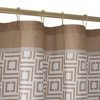 Liz Claiborne Logo Shower Curtain