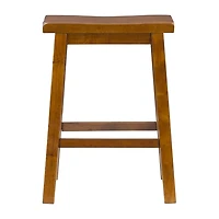 Barberry Counter Height Stool in Honey Brown