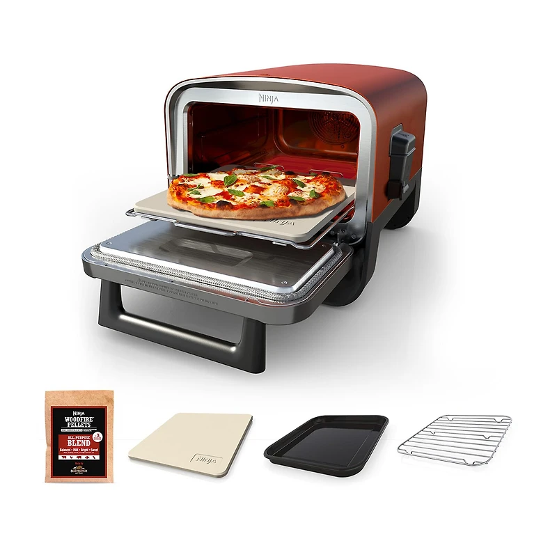 Ninja Woodfire 8-In-1 Outdoor Oven Gas Grill Oo101