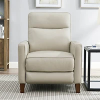 Ashby Upholstered Roll Arm Recliner