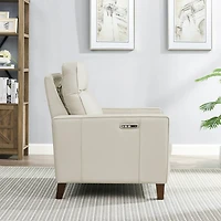 Ashby Upholstered Roll Arm Recliner