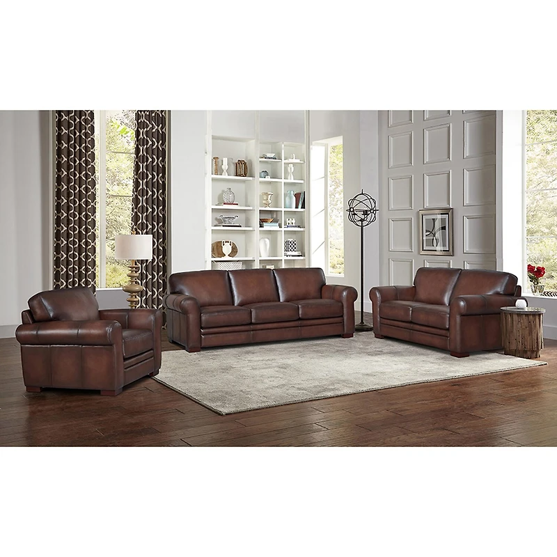 Brookfield Upholstered Roll Arm Chair
