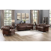 Newport Roll Arm Upholstered Sofa