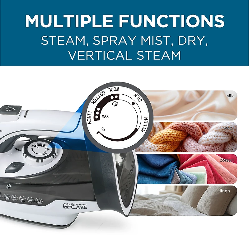 Commercial Cool 1600 Watts Steamer Iron