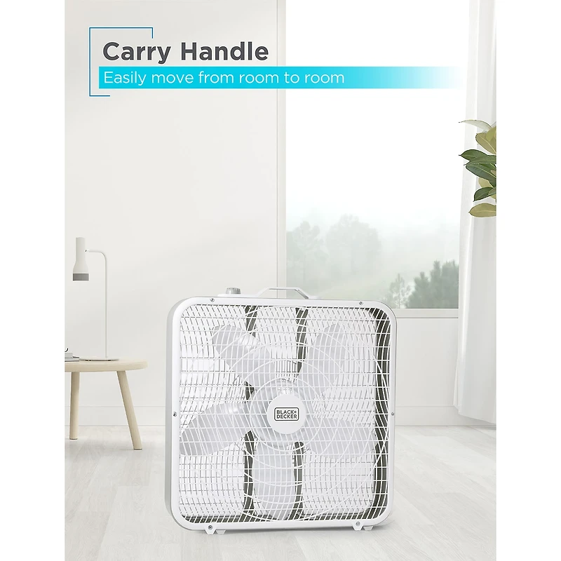 Black+Decker 20 " Box Fan