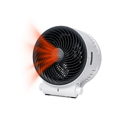 Black+Decker Dual Function Desktop Fan & Bhd406w Heater