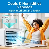 Black+Decker Mini Cooler And Usb Desktop Fan