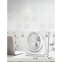 Black+Decker Portable Tubro Desk Fan
