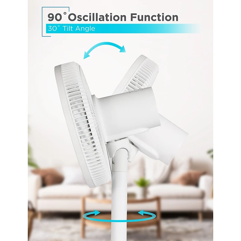 Black+Decker 12 " Dual Blade Table Fan