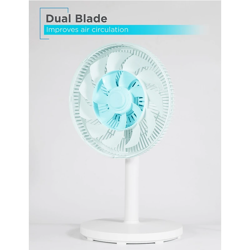 Black+Decker 12 " Dual Blade Table Fan