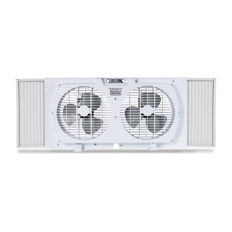 Black+Decker 9 " Dual Window Fan