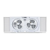 Black+Decker 9 " Dual Window Fan