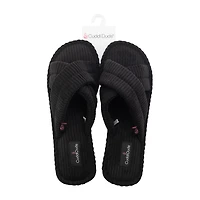 Cuddl Duds Womens Slip-On Slippers