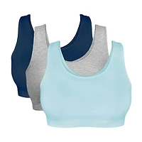 Bestform Tank Style Cotton Comfort Bra 3pk - 5009012PP