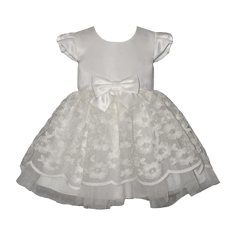 Bonnie Jean Baby Girls Short Sleeve A-Line Dress
