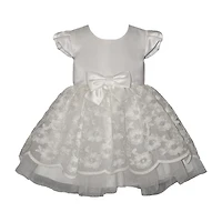 Bonnie Jean Baby Girls Short Sleeve A-Line Dress
