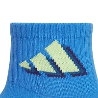 adidas Superlite Boys 6 Pair Quarter Ankle Socks