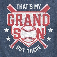 Mens Short Sleeve Baseball Graphic T-Shirt