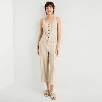 a.n.a Womens Square Neck Sleeveless Vest