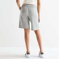 Arizona Womens Mid Rise Juniors Active Pull-On Short