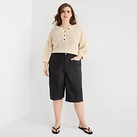 a.n.a Womens Plus Culotte Pant