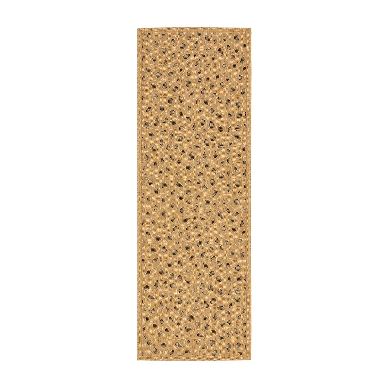 Safavieh Courtyard Collection Allison Animal Indoor/Outdoor Runner Rug